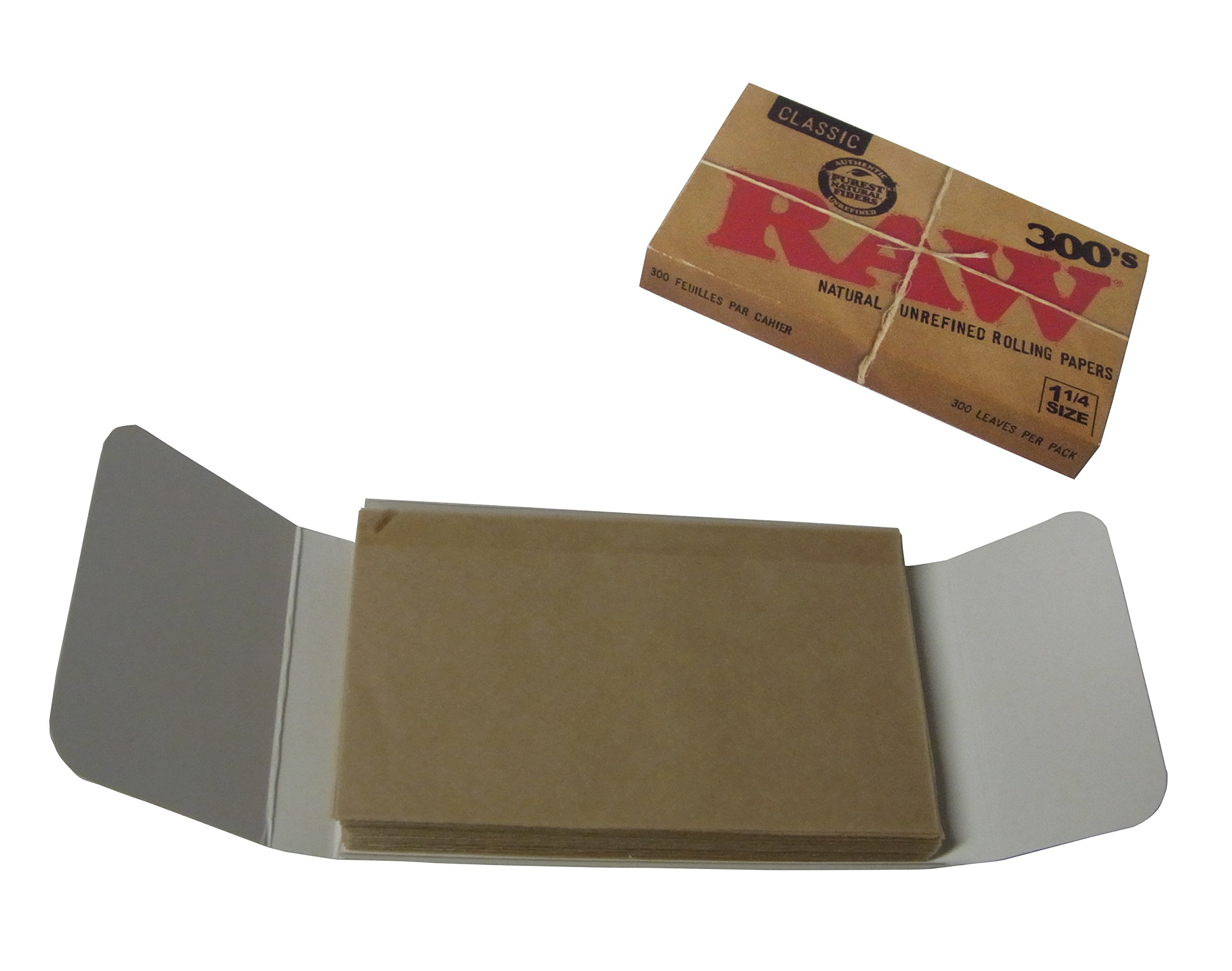 Amazon.co.jp: 300枚入×2パック RAW 300's Classic Natural